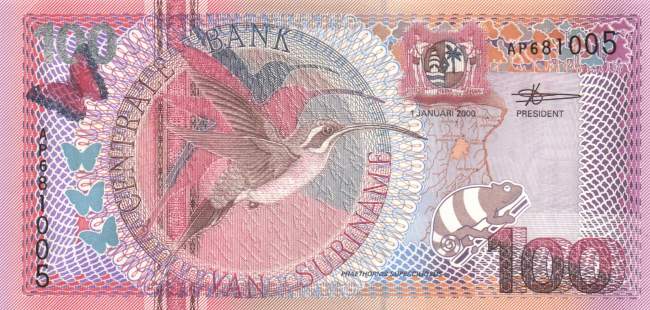 100 Gulden 2000